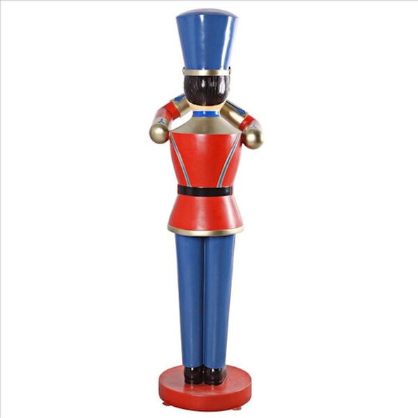 Six-foot holiday soldier sculptures will be the focal point of your Christmas display